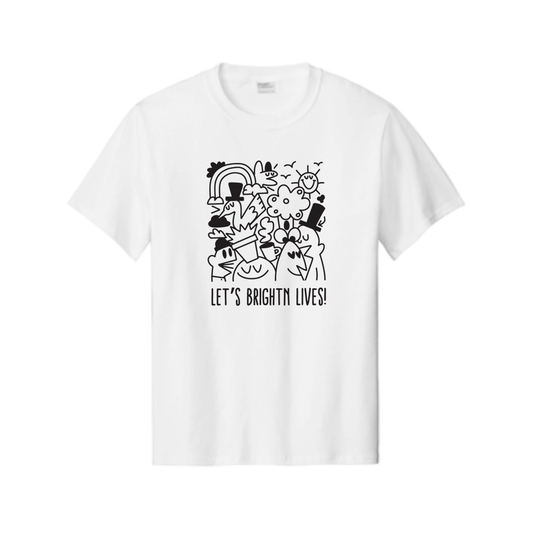 "Let's Brightn Lives" Essential Tee