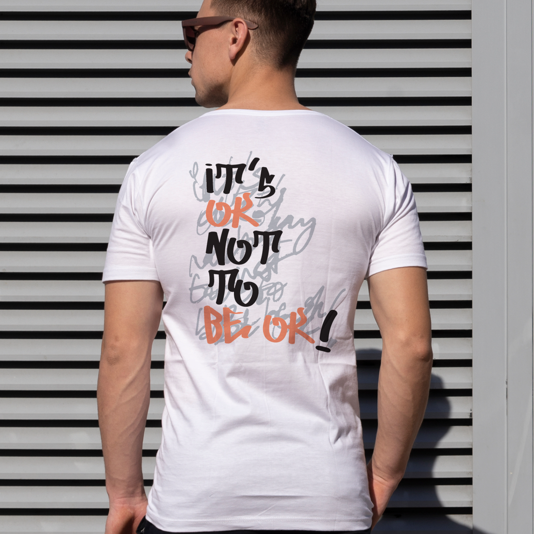 "it's ok not to be ok!" essential tee