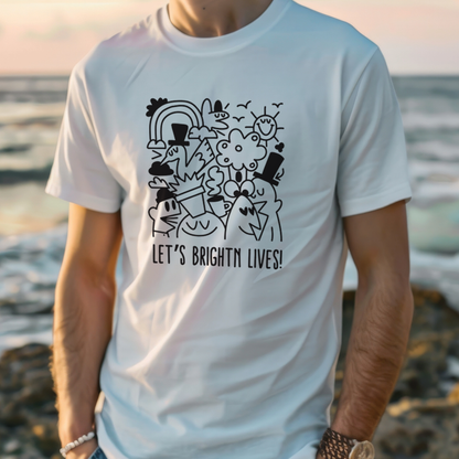 "Let's Brightn Lives" Essential Tee