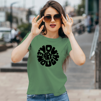 "You Are Enough" Essential Tee