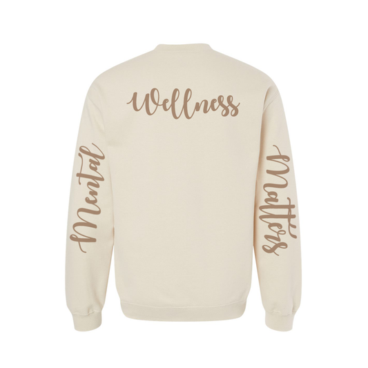 "Mental Wellness Matters" Crewneck Sweatshirt